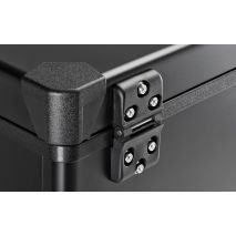 ΨΥΓΕΙΟ TB65DD STEEL BLACK ΜΕΤΑΛΛΙΚΟ ΜΕ 2 ΘΑΛΑΜΟΥΣ 60L (36L+24L) 12/24V 85W 499x810x492mm  INDEL B - 1 TEM. Auto Moto Tyres 