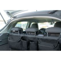 ΘΗΚΕΣ/ΤΣΕΠΕΣ ORGANIZER ΚΑΘΙΣΜΑΤΩΝ/ΠΟΡΤ ΠΑΓΚΑΖ 4 ΘΗΚΕΣ/4 ΔΙΧΤΥΑ ΜΕ ΣΤΗΡΙΞΗ ΣΤΟ ΠΡΟΣΚΕΦΑΛΟ 88x46cm LAMPA - 1 TEM. Auto Moto Tyres 