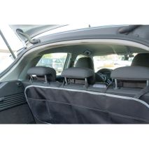 ΘΗΚΕΣ/ΤΣΕΠΕΣ ORGANIZER ΚΑΘΙΣΜΑΤΩΝ/ΠΟΡΤ ΜΠΑΓΚΑΖ 4 ΔΙΧΤΥΑ ΜΕ ΣΤΗΡΙΞΗ ΣΤΟ ΠΡΟΣΚΕΦΑΛΟ 88x35cm ΜΑΥΡΟ LAMPA - 1 TEM. Auto Moto Tyres 