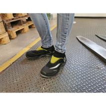 ΠΑΠΟΥΤΣΙΑ ΕΡΓΑΣΙΑΣ ΣΑΜΠΟ (SABOT) GREEN DRAGON (ΜΑΥΡΟ/ΓΚΡΙ/ΚΙΤΡΙΝΟ) EU38/UK5 LAMPA Auto Moto Tyres 