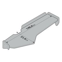 MAN TGX 07/2020-10/2021+ ΤΡΑΠΕΖΑΚΙ ΤΑΜΠΛΟ ΜΑΡΚΕ ΚΕΝΤΡΙΚΟ ΚΑΙ ΣΥΝΟΔΗΓΟΥ TRUCK TABLE Auto Moto Tyres 