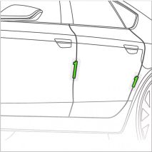 ΠΡΟΣΤΑΤΕΥΤΙΚΑ ΠΟΡΤΑΣ ΣΕΤ  RATI - 4 τεμ. Auto Moto Tyres 