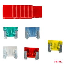 ΑΣΦΑΛΕΙΕΣ MICRO ΜΕ ΕΡΓΑΛΕΙΟ ΑΦΑΙΡΕΣΗΣ LOW PROFILE ΚΑΡΤΕΛΑ (10A/15A/20A/25A/30A ) ΑΜΙΟ - 5 ΤΕΜ. Auto Moto Tyres 