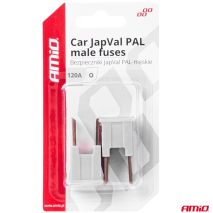 ΑΣΦΑΛΕΙΕΣ JapVal PAL O ΑΡΣΕΝΙΚΕΣ 120A ΣΕ ΓΚΡΙ ΧΡΩΜΑ AMIO - 2 Τεμ. Auto Moto Tyres 