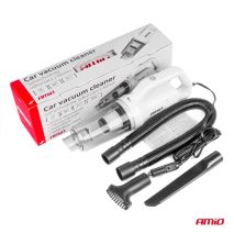 ΣΚΟΥΠΑΚΙ ΗΛΕΚΤΡΙΚΟ 12V ΜΕ 3 ΑΞΕΣΟΥΑΡ ΚΑΘΑΡΙΣΜΟΥ ΜΕ ΦΙΣ ΑΝΑΠΤΗΡΑ ΚΑΙ ΚΑΛΩΔΙΟ 12V 60W AMIO - 1 Τεμ. Auto Moto Tyres 