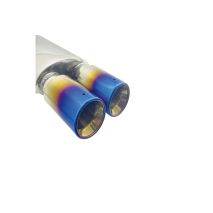 ΚΑΖΑΝΙ INOX ΔΙΠΛΗΣ ΑΠΟΛΗΞΗΣ ΚΑΜΜΕΝΟ ΤΙΤΑΝΙΟ ΜΗΚΟΣ:515mm & ΔΙΑΜΕΤΡΟΣ Φ48mm SIMONI RACING  - 1 τεμ. Auto Moto Tyres 