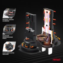 ΛΑΜΠΕΣ LED H7 12V 44W 6.500K 3.936lm CSP X4 SERIES AVIATOR PLUG & PLAY ΑΜΙΟ - 2 ΤΕΜ. Auto Moto Tyres 