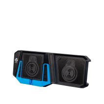 ΠΑΝΕΛ ΑΣΥΡΜΑΤΗΣ ΦΟΡΤΙΣΗΣ ΚΙΝΗΤΟΥ 2 ΘΕΣΕΩΝ ΜΕ ΟΙΚΙΑΚΗ ΠΡΙΖΑ PD 20W & ΚΑΛΩΔΙΟ USB TYPE-C  M-TECH - 1 τεμ. Auto Moto Tyres 