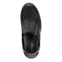 Πιστοποιημένα Παπούτσια Ασφαλείας Εργασίας Hybrid από την Euroroutier σε μέγεθος EU43/UK9 σε Μαύρο με Πράσινο Lime Χρώμα με Αναδιπλούμενη Φτέρνα για να Φοριούνται ως Παπούτσια ή ως Σαμπό Auto Moto Tyres 