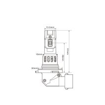 ΛΑΜΠΕΣ LED HΒ3 12V 70W 4000lm 6.000K CSP 3570 LED KIT CAN-BUS PREMIUM SMART SERIES  M-TECH - 2 τεμ. Auto Moto Tyres 