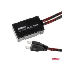 ΛΑΜΠΕΣ H7-6 9>48V 6.500K 4.500lm 50W HP SERIES LED CAN-BUS ΜΕ ΨΥΚΤΡΑ AMIO - 2 Τεμ. Auto Moto Tyres 