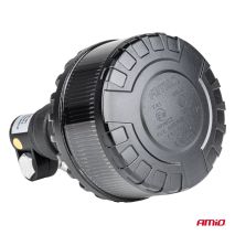 ΦΑΡΟΣ ΦΙΜΕ HEAVY DUTY W28P 12/24V 16LED ΕΛΑΣΤΙΚΟΣ ΒΙΔΩΤΟΣ ΠΟΡΤΟΚΑΛΙ Υ169mm Φ110mm AMIO - 1 τεμ. Auto Moto Tyres 