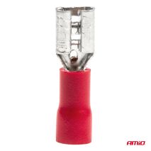 ΦΙΣΑΚΙΑ ΘΗΛΥΚΑ ΚΟΚΚΙΝΑ FDD1 1,25-187 /10A/ 5,6mm ΑΜΟ - 10 ΤΕΜ. Auto Moto Tyres 