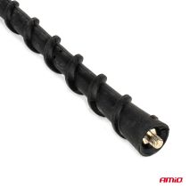 ΚΕΡΑΙΑ ΟΡΟΦΗΣ ANT09 23.4 cm ΜΕ ΚΑΛΩΔΙΟ 20cm ΚΑΙ ΦΙΣΑ RAKU-2 UNIVERSAL ΜΑΥΡΗ ΑΜΙΟ - 1 ΤΕΜ. Auto Moto Tyres 