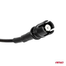 ΚΕΡΑΙΑ ΟΡΟΦΗΣ ANT10 25.4 cm ΜΕ ΚΑΛΩΔΙΟ 20cm ΚΑΙ ΦΙΣΑ RAKU-2 UNIVERSAL ΜΑΥΡΗ ΑΜΙΟ - 1 ΤΕΜ. Auto Moto Tyres 