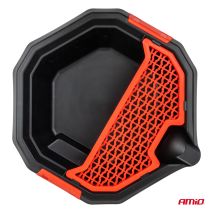 ΛΕΚΑΝΗ ΓΙΑ ΛΑΔΙΑ / ΔΟΧΕΙΟ ΑΛΛΑΓΗΣ ΛΑΔΙΩΝ ΜΕ ΑΠΟΘΗΚΕΥΤΙΚΟ ΧΩΡΟ ΚΑΙ ΡΟΔΑΚΙΑ 8L 58x54x11cm AMIO - 1 τεμ. Auto Moto Tyres 