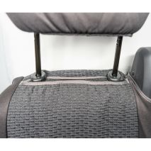 ΚΑΛΥΜΜΑΤΑ ΚΑΘΙΣΜΑΤΩΝ ΚΑΙ ΠΡΟΣΚΕΦΑΛΑ ΓΙΑ 3 ΣΕΙΡΕΣ ΘΕΣΕΩΝ ΣΕ ΓΚΡΙ ΣΚΟΥΡΟ ΧΡΩΜΑ SEDILI SET MEDIUM LAMPA - 1 ΤΕΜ. Auto Moto Tyres 