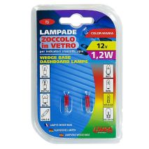 ΛΑΜΠΑΚΙΑ ΨΕΙΡΕΣ Τ5 12V/1.2W W2x4.6d Auto Moto Tyres 