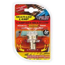 ΛΑΜΠΑ ΔΙΠΟΛΙΚΗ 11LED ΚΟΚΚΙΝΟ ΧΡΩΜΑ 12V Auto Moto Tyres 