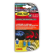 ΛΑΜΠΑΚΙΑ ΜΕ LED B8.5d ΜΩΒ ΦΩΣ ΚΑΡΦΙ Auto Moto Tyres 