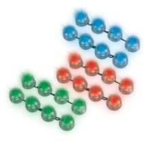 ΛΑΜΠΑΚΙΑ ΦΩΤΙΖΟΜΕΝΑ SET ΜΕ 8 LED 12V Auto Moto Tyres 