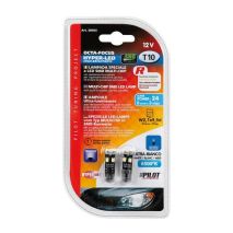 T10 W5W 12V W2,1x9,5d 100lm HYPER-LED24 6.500K ΛΕΥΚΟ 8SMDx3chips (ΚΑΡΦΩΤΟ - CAN-BUS) 2ΤΕΜ. Auto Moto Tyres 
