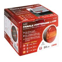 ΦΑΝΑΡΙ ΠΙΣΙΝΟ ΜΕ 20LED ΣΤΡΟΓΓΥΛΟ 10ΜΜ Auto Moto Tyres 