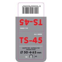 ΑΚΡΟ ΕΞΑΤΜΙΣΗΣ TS-45 50-63mm - ΛΟΞΟ 90 ΜΟΙΡΕΣ Auto Moto Tyres 