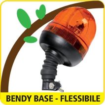 Φάρος με ελαστική βάση RH-3 12V/24V με DIN 125x235mm Auto Moto Tyres 