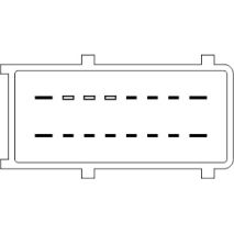 Διακόπτης για PEUGEOT 207 / CITROEN C3 PICASSO 13 επαφ Auto Moto Tyres 