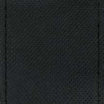 ΡΑΦΤΟ ΚΑΛΥΜΜΑ ΤΙΜΟΝΙΟΥ ΔΙΑΤΡΗΤΟ ΔΕΡΜΑΤΙΝΟ PREMIUM PERFORATED ΜΑΥΡΟ ΜΕ ΜΑΥΡΗ ΡΑΦΗ Auto Moto Tyres 