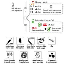 Ακουστικά με Μικρόφωνο ALUMIX 120cm Auto Moto Tyres 
