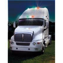 Φώτα Ογκου Φορτηγού 24V 1 Led 2τεμ Λευκά F-12 Auto Moto Tyres 