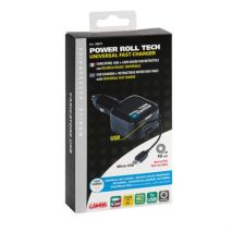 ΑΝΤΑΠΤΟΡΑΣ ΑΝΑΠΤΗΡΑ 12/24V ΜΕ 1 USB ΚΑΙ ΚΑΛΩΔΙΟ ΦΟΡΤΙΣΗΣ MICRO USB 90cm 3100mA FAST CHARGER Auto Moto Tyres 