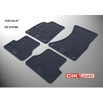 ΜΑΡΚΕ ΠΑΤΑΚΙΑ ΣΕ ΣΚΑΦΗ ΛΑΣΤΙΧΟ ΓΙΑ AUDI A6 2011-2018 / A7 2010-2018 ΣΕ ΜΑΥΡΟ ΧΡΩΜΑ ΜΕ ΚΟΥΜΠΩΜΑΤΑ CIK - 4 ΤΕΜ. Auto Moto Tyres 