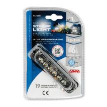 ΣΤΡΟΜΠΟ ΛΕΥΚΟ LF1 12/24V ΜΕ 6 LED 19 ΧΡΗΣΕΩΝ ΑΔΙΑΒΡΟΧΟ 113x28mm 1ΤΕΜ. Auto Moto Tyres 