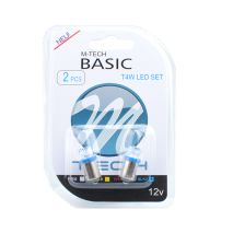 T4W 12V 0,29W BA9s (ΜΙΝΙΟΝ) LED 1xFlux 8mm ΜΠΛΕ BLISTER 2ΤΕΜ. Auto Moto Tyres 