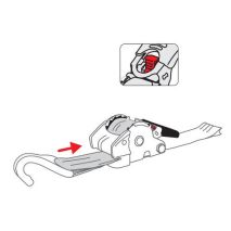 ΙΜΑΝΤΑΣ ΔΕΣΙΜΑΤΟΣ ΜΕ ΚΑΣΤΑΝΙΑ 50mmX300cm max1500kg ΜΕ ΚΟΥΜΠΙ ΕΠΑΝΑΦΟΡΑΣ 1ΤΕΜ. Auto Moto Tyres 