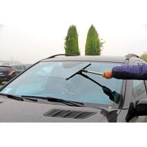 ΚΑΘΑΡΙΣΤΗΡΑΣ ΤΖΑΜΙΩΝ (ΛΕΠΙΔΑ ΣΙΛΙΚΟΝΗΣ) 40cm (ΑΝΟΞΕΙΔΩΤΟ ΑΤΣΑΛΙ/ STAINLESS STEEL) Auto Moto Tyres 