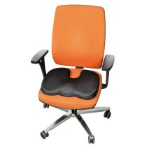 ΜΑΞΙΛΑΡΙ ΚΑΘΙΣΜΑΤΟΣ ERGO SEAT CONTOUR ΜΕ GEL ΚΑΙ ΑΦΡΟ MEMORY FOAM  (ΜΑΥΡΟ) - 1 ΤΕΜ. Auto Moto Tyres 