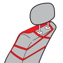 ΠΛΑΤΟΚΑΘΙΣΜΑ ΨΑΘΑ/ ΠΟΛΥΕΣΤΕΡ FRESCO DRIVE( ΦΑΡΔΟΣ 50CM) ΜΑΥΡΟ/ΑΝΘΡΑΚΙ 2ΤΕΜ. Auto Moto Tyres 