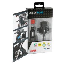 ΦΟΡΤΙΣΤΗΣ USB ΜΕ ΦΙΣ ΑΝΑΠΤΗΡΑ ΚΑΙ ΚΑΛΩΔΙΟ 150cm 12/24V 2,4A  ΑΔΙΑΒΡΟΧΟΣ Auto Moto Tyres 