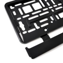 ΠΛΑΣΤΙΚΟ ΠΛΑΙΣΙΟ ΠΙΣΩ ΠΙΝΑΚΙΔΑΣ ΚΥΚΛΟΦΟΡΙΑΣ (52 Χ 12,5 cm) AMiO - 1 ΤΕΜ. Auto Moto Tyres 