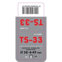 ΑΚΡΟ ΕΞΑΤΜΙΣΗΣ TS-33 Φ 38-49mm - ΓΩΝΙΑ Auto Moto Tyres 