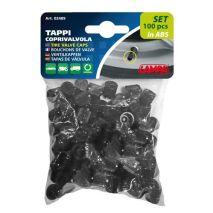 ΚΑΠΑΚΙΑ ΒΑΛΒΙΔΩΝ ΜΑΥΡΑ ΠΛΑΣΤΙΚΑ 100ΤΕΜ. Auto Moto Tyres 