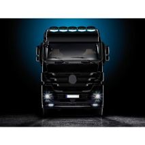 ΠΡΟΒΟΛΕΑΣ PLUTON NIX 10-30V 18CREE LED 64W 6500lm ΚΑΡΦΙ ΜΕ NEON ΘΕΣΕΩΣ 245x170x89mm 1ΤΕΜ. Auto Moto Tyres 