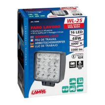 ΠΡΟΒΟΛΕΑΣ ΕΡΓΑΣΙΑΣ  WL-25 16LED 48W 3300lm 10-30V (108x128x58mm) ΦΩΣ ΔΙΑΘΛΑΣΗΣ -1ΤΕΜ. Auto Moto Tyres 