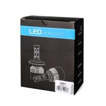 H7 LED SET C6 9-32V 6.500K 10.000lm 4 X 10W ΛΑΜΠΑ ΜΕ COB EPISTAR 1021 LED ΚΑΙ ΑΝΕΜΙΣΤΗΡΑΚΙ M-TECH - 2 ΤΕΜ. Auto Moto Tyres 