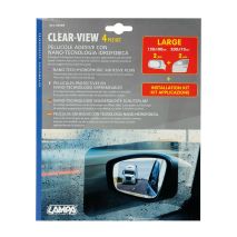 ΦΙΛΜ ΑΠΩΘΗΤΙΚΟ ΒΡΟΧΗΣ ΑΝΤΙΘΑΜΒΩΤΙΚΟ ΓΙΑ ΠΑΡΑΘΥΡΟ ΚΑΙ ΚΑΘΡΕΠΤΗ LARGE 2x (150x100mm) ΚΑΙ 2x (200x175mm) - 4 ΤΕΜ. Auto Moto Tyres 