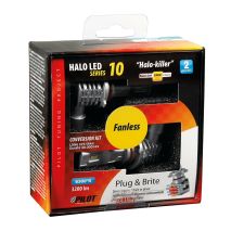 H10-HB3 9005 HALO KILLER P20d 9-32V -20W - 6500K - 3200lm HALO LED KIT SERIES 10 (12 LED ZES CHIPS) - 2 ΤΕΜ. Auto Moto Tyres 